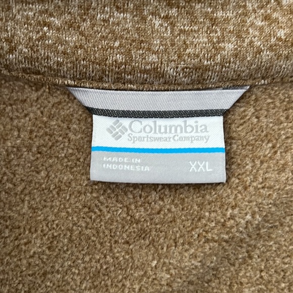 Men’s Columbia Quarter Zip Jacket - new condition - Picture 2 of 2